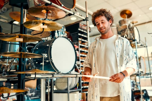 Preview: In a musical instrument store