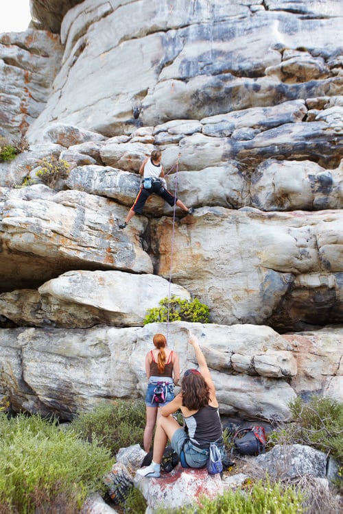 Preview: Helping her find the right foothold