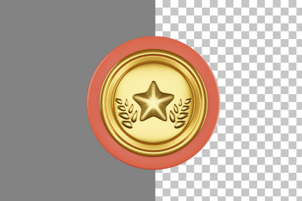 Preview: Star Badge 3D Icon