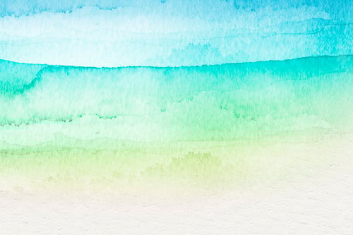 Preview: Watercolor Abstract Background in Blue and Green