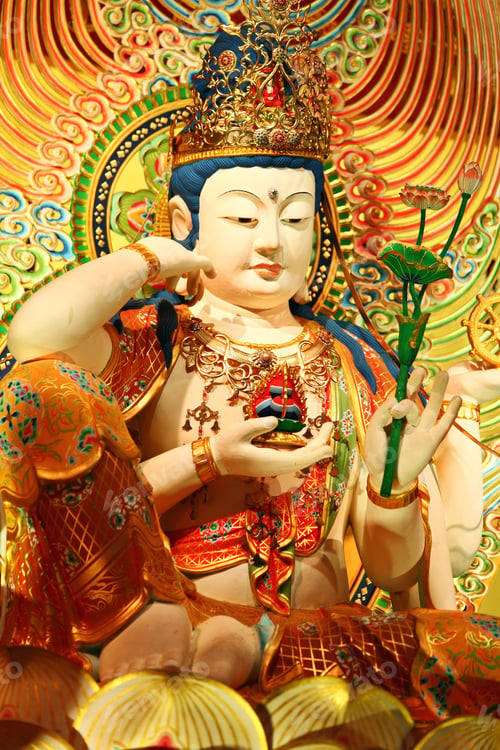 Preview: Kuan Yin traditional chinese statue