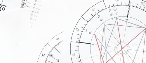 Preview: Astrology. Astrologer calculates natal chart and makes a forecast of fate Tarot cards, Fortune telli