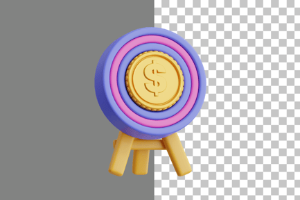 Preview: Target 3D Icon
