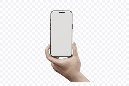 Preview: Hand Phone Mockup