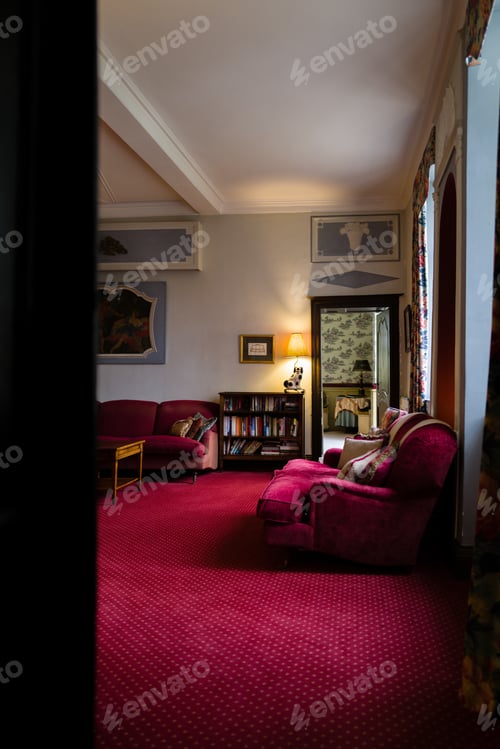 Preview: Seating lounge area in the French Chateau
