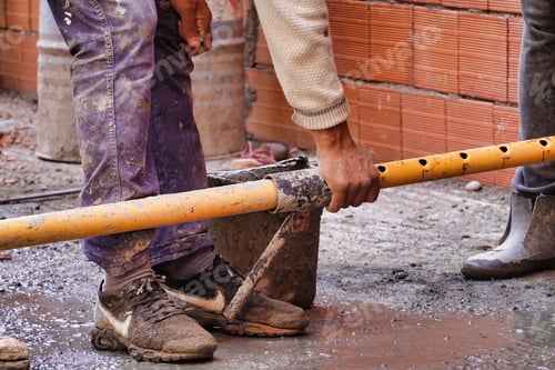 Preview: Construction process and pieces of equipment of building a house
