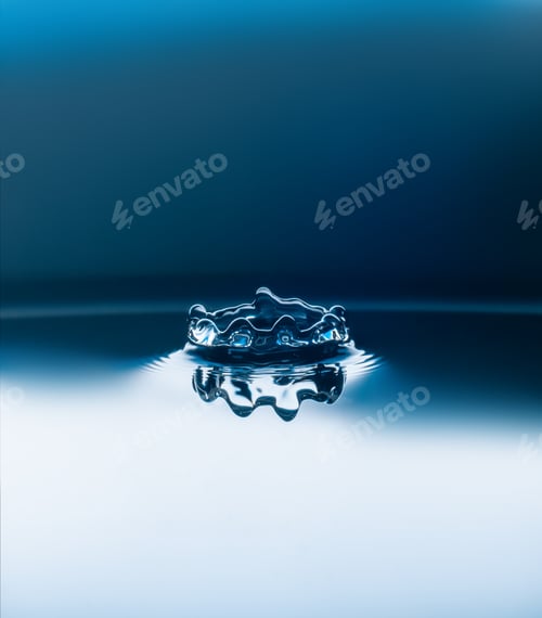 Preview: water drops falling