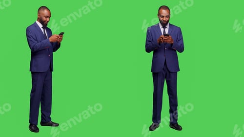 Visualização: Mensagens de texto de funcionários Corporativo no celular