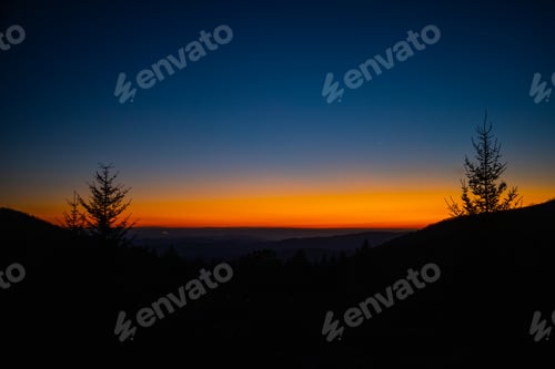 Preview: Sunset in the Blue Ridge Mountains