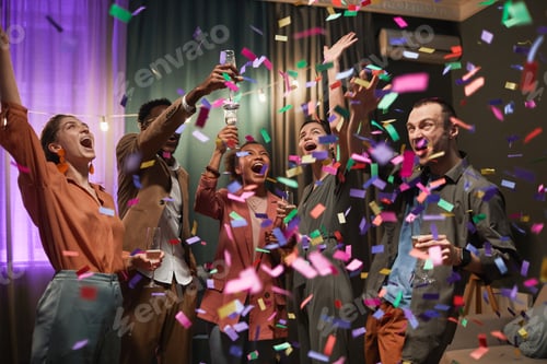 Preview: Confetti Shower at Party