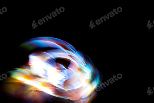 Preview: Light Effect and motion blue of city lights