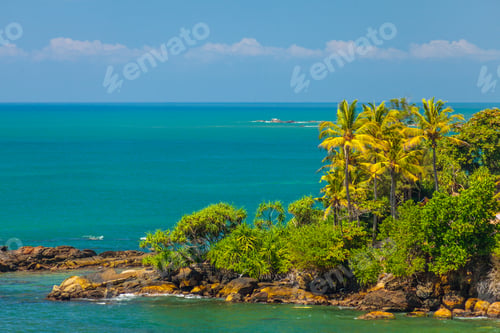 Preview: tropical coast line