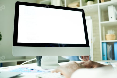 Preview: Using Computer with Blank Screen