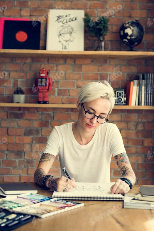 Preview: Tattoo Woman Creative Ideas Design Inspiration Concept