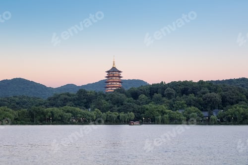 Preview: beautiful hangzhou west lake scenery