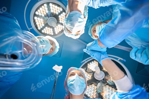 Preview: Surgical Team Working in Operating Room