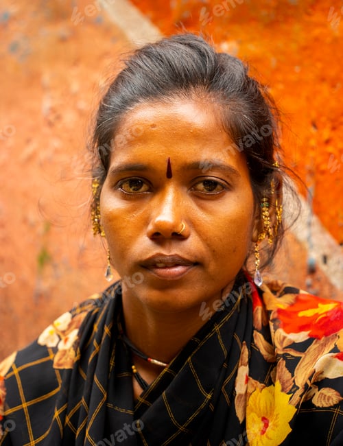 Preview: Portraits of Indian people at the village