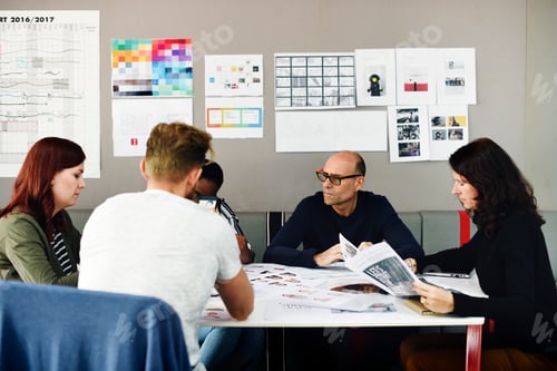 Preview: Startup Business Team Brainstorming on Meeting Workshop