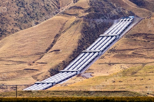 Preview: Aqueducts at the south end of San Joaquin Valley
