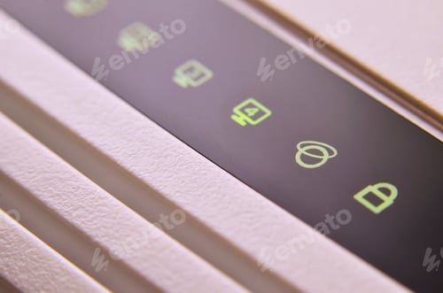 Preview: Detailed photo light bulbs from the Internet modem