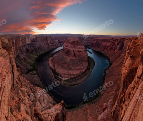 Preview: USA, Arizona, Page, Colorado River, Glen Canyon National Recreation Area, Horseshoe Bend