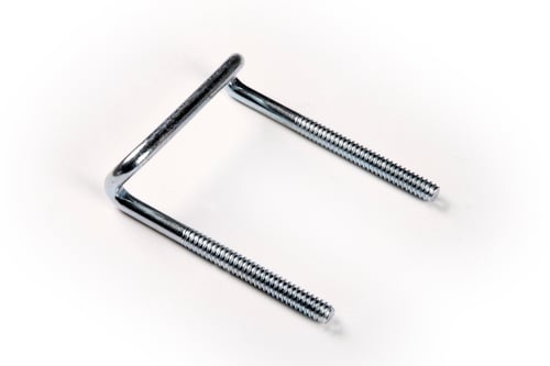 Preview: steel screws on a white background