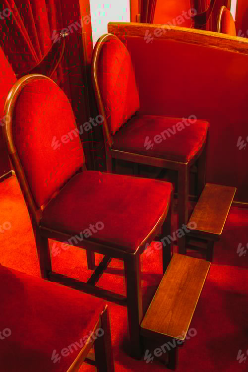 Preview: Private box of a theater. Luxury seats in the front row.