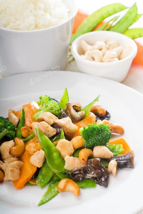 Preview: chicken and vegetables