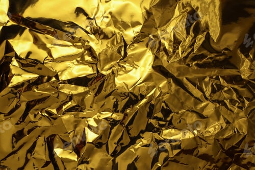 Preview: gold texture background foil crumpled golden glitter