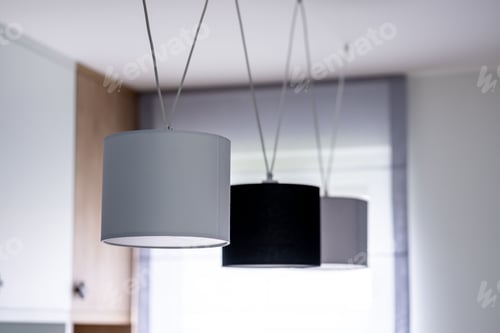 Preview: Three pendant lamps at home