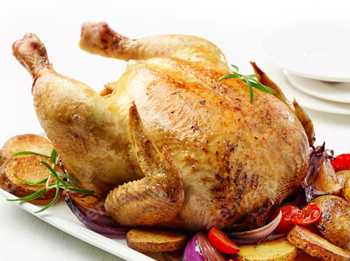 Preview: whole roasted chicken