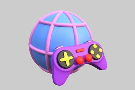 Preview: Globe with joystick
