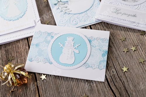 Preview: Christmas handmade cards