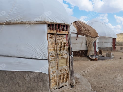 Preview: Traditional yurta houses of nomads