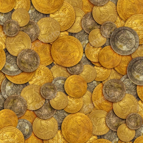 Preview: Old gold coins