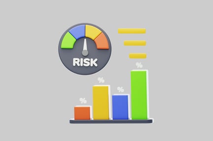 Preview: Risk gauge with growth chart