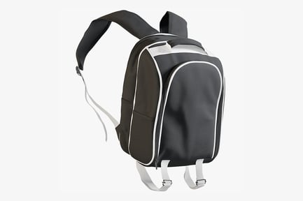 Preview: Modern Black & White Women's Travel Backpack