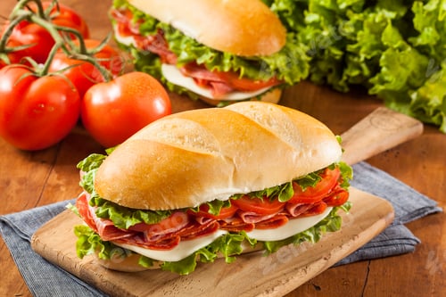 Preview: Homemade Italian Sub Sandwich