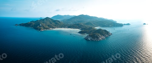 Preview: Aerial View of koh tao island