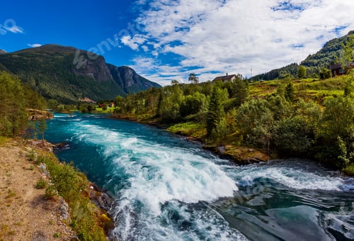 Preview: lovatnet lake Beautiful Nature Norway.