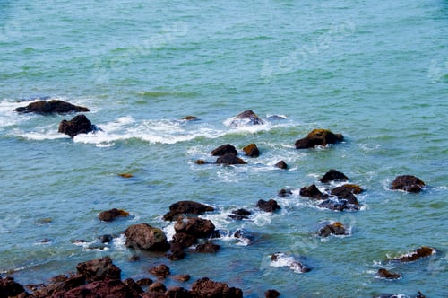Preview: Sinquerim beach near Aguada Fort, Goa, India