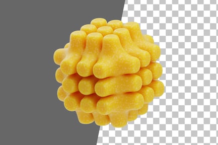 Preview: Clustered Sphere 3D Icon