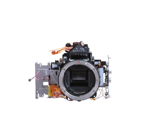 Preview: Broken and disassembled photocamera