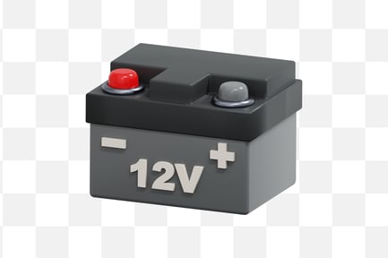 Preview: 12V VRLA Battery 3D Icon