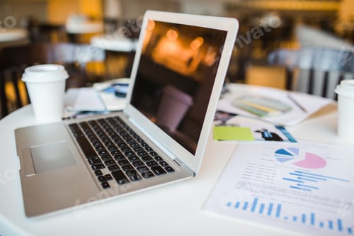 Preview: Laptop on workplace