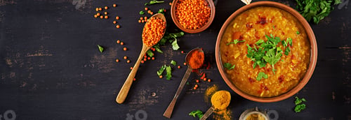 Preview: Indian dal. Food. Traditional Indian soup lentils. Indian Dhal
