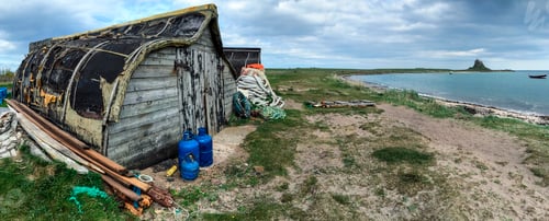Preview: Old Boat sheds - Lindisfarne - Holy Island