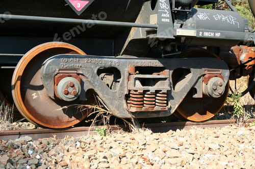 Preview: Train Car Wheels