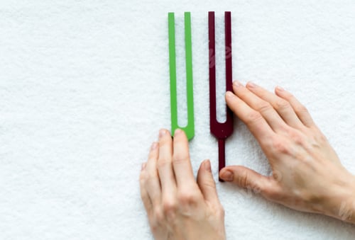 Preview: Hands and tuning forks