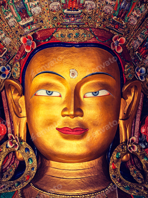 Preview: Maitreya Buddha in Thiksey Gompa
